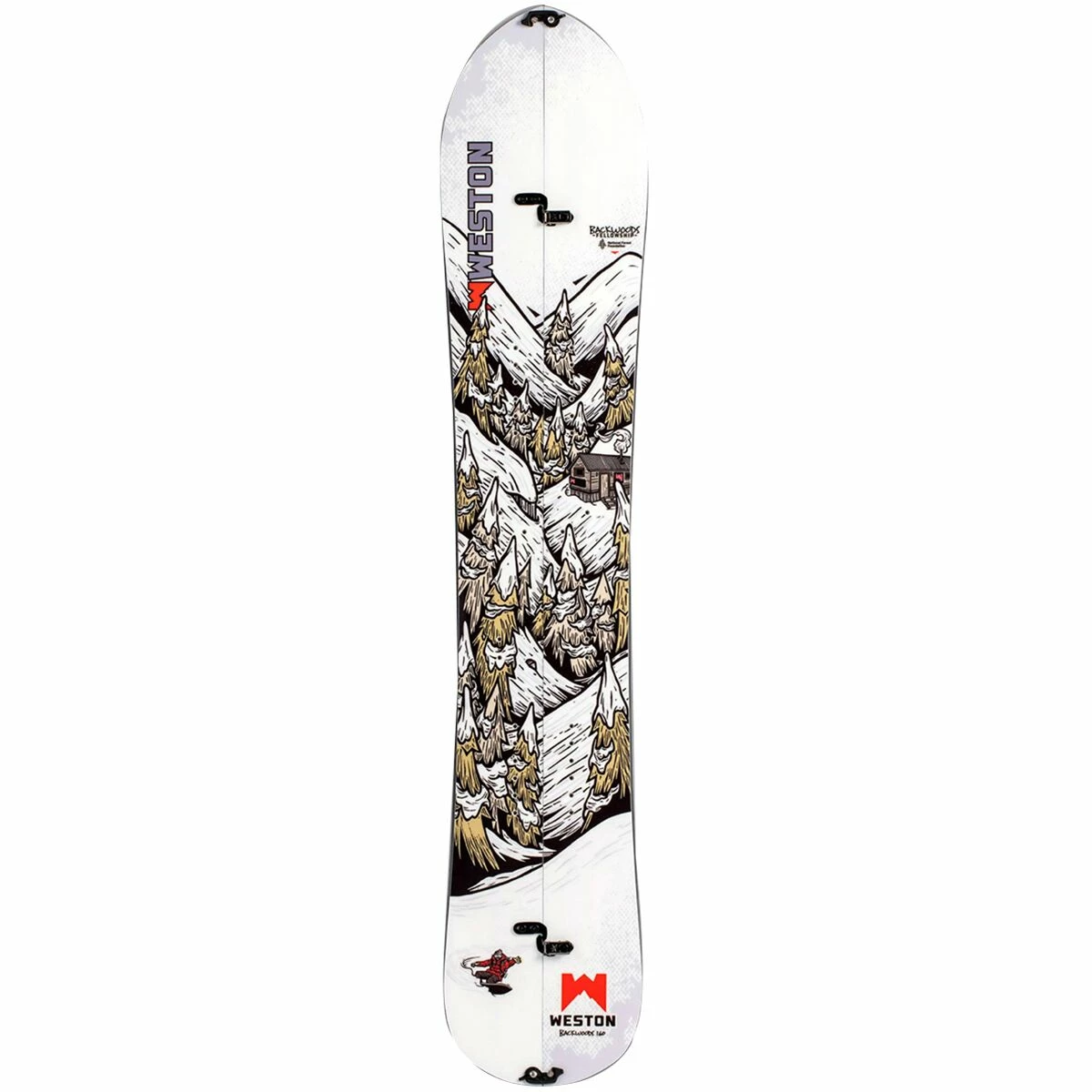 Weston Backwoods Artist Series Splitboard 2022 9 Weston Backwoods Artist Series Splitboard 2022 - Image 9