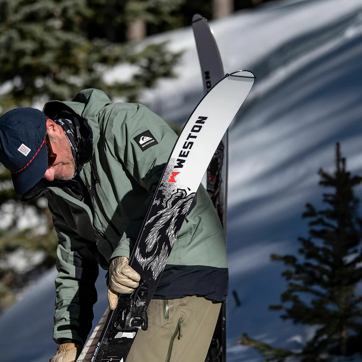 Weston Grizzly Artist Series Ski 2022 2 Weston Grizzly Artist Series Ski 2022 - Image 2