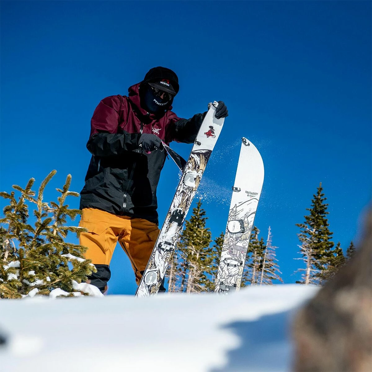 Weston Backwoods Artist Series Splitboard 2022 3 Weston Backwoods Artist Series Splitboard 2022 - Image 3