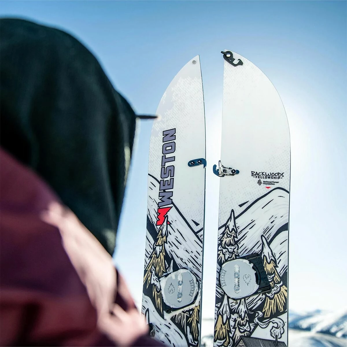 Weston Backwoods Artist Series Splitboard 2022 2 Weston Backwoods Artist Series Splitboard 2022 - Image 2